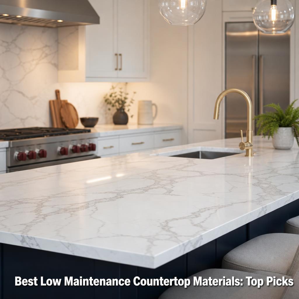 Best Low Maintenance Countertop Materials: Top Picks